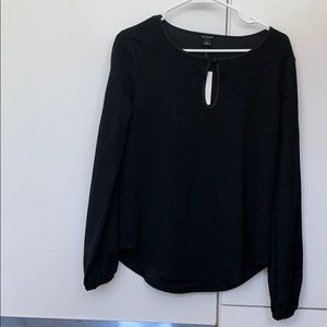 Ann Taylor Black blouse size small